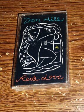 Dan Hill- Real Love on cassette (CBS Records, Canada, 1989)